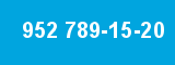 952 789-15-20 952 789-15-20